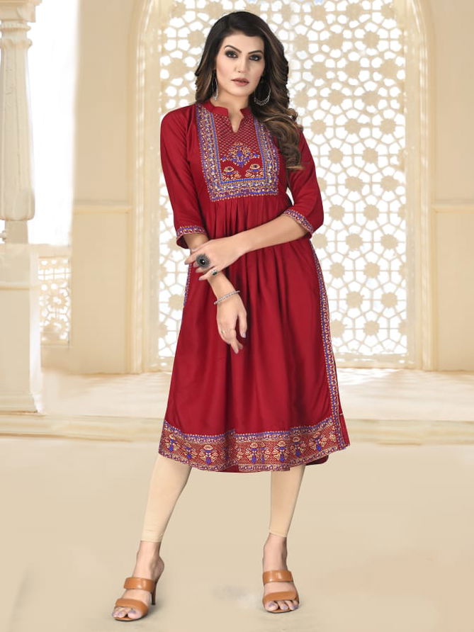 Janvi Nayra 2 Ethnic Wear Wholesale Designer Kurtis Catalog
